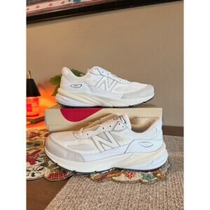New Balance 990v6 MiUSA White Sea Salt Grey Made in USA 990 U990GB6 Teddy Santis